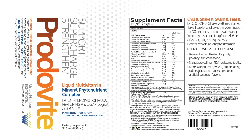 Prodovite® Daily Multivitamin Liquid Supplement 30 fl oz (900ml)