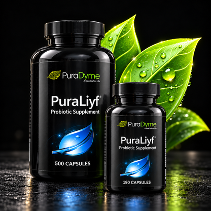 PURALIYF - ENZYME ENHANCED SYNERGISTIC MULTISTRAIN PROBIOTIC CAPSULES