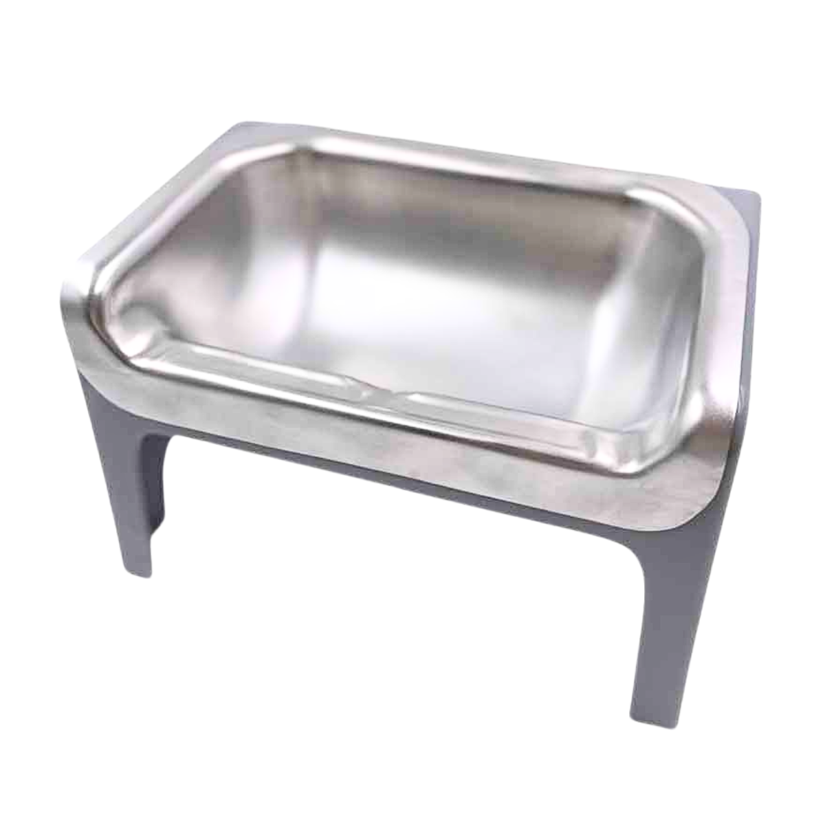 Fluff Trough Stainless Steel Set