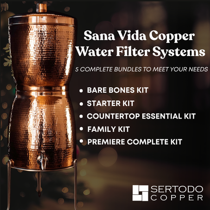 Sana Vida Copper Water Filtration Systems