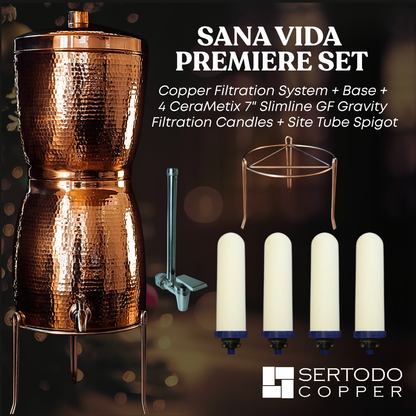 Sana Vida Copper Water Filtration Systems