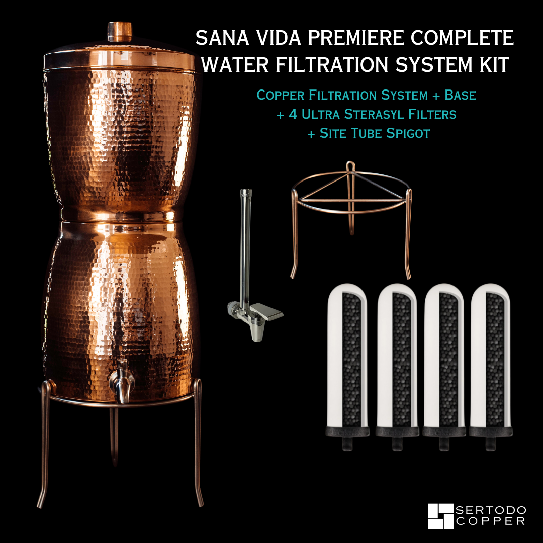 Sana Vida Copper Water Filtration Systems