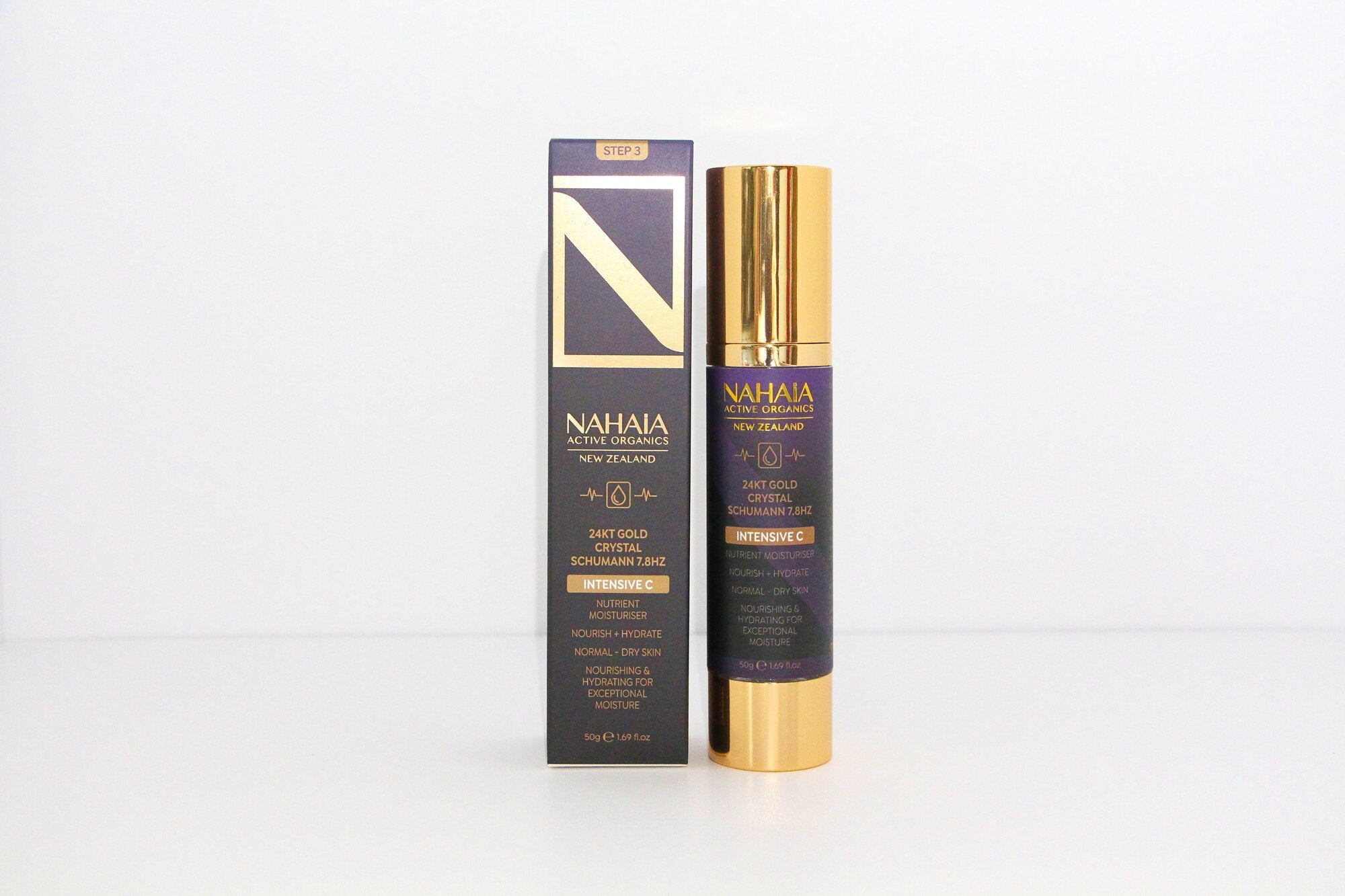 SCHUMANN &amp; 24CT GOLD INTENSIVE C NUTRIENT MOISTURISER 1.76 fl oz