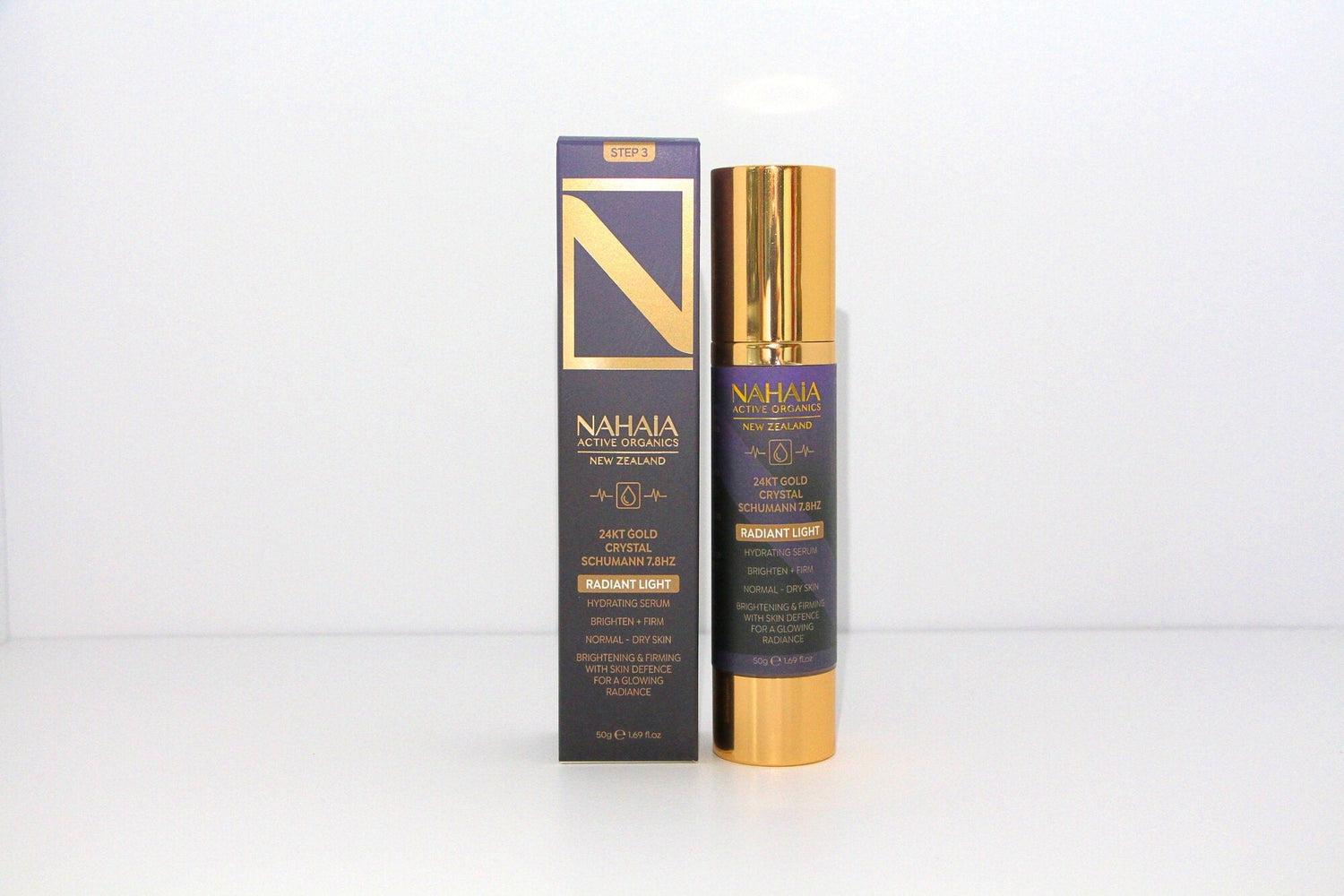SCHUMANN &amp; 24K GOLD RADIANT LIGHT HYDRATING SERUM 1.76 fl oz