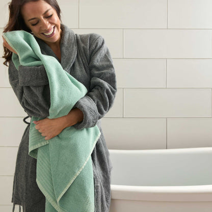 Bamboo 6 Piece Spa Towel Set – Seaglass