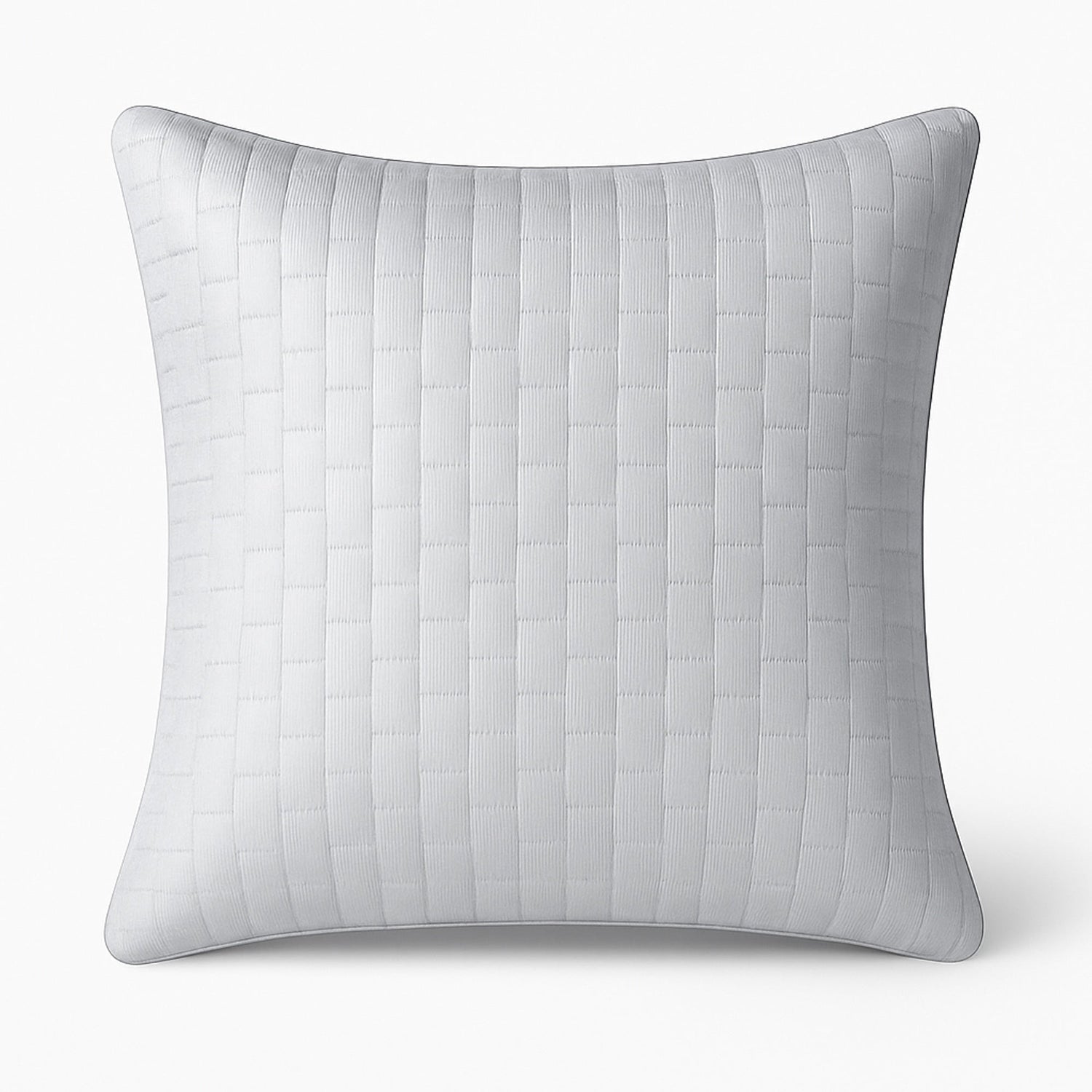 Bamboo Quilted Euro Sham 1 Piece - Stone