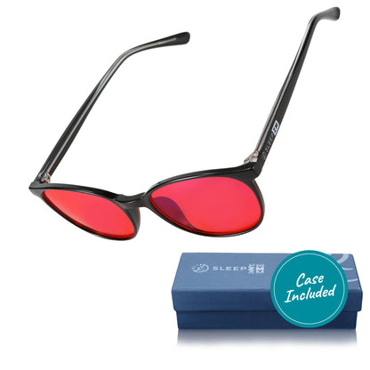 Night-TimeMax Taylor Kids Blue Light Blocking Glasses - Black