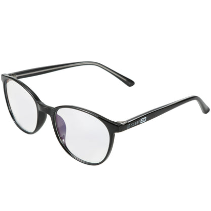 Day-Time Taylor Kids Blue Light Blocking Glasses - Black