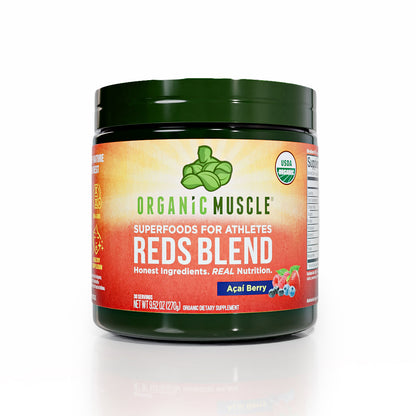 Organic Muscle - Reds Blend Caffeine Free Energy 270g