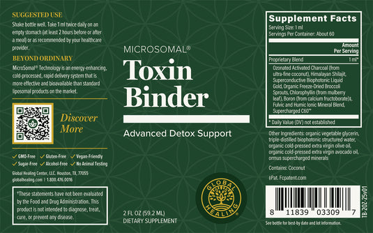 Toxin Binder 2 Fl oz (59.2 ml) – Health Ranger Store