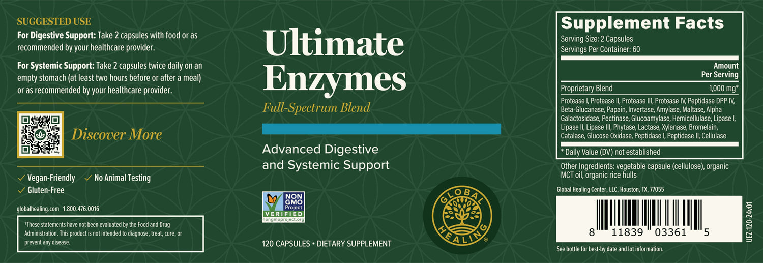 Ultimate Enzymes 120 Capsules