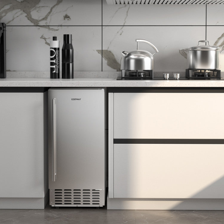 Under Counter Nugget Ice Maker with Timer &amp; Self-Cleaning