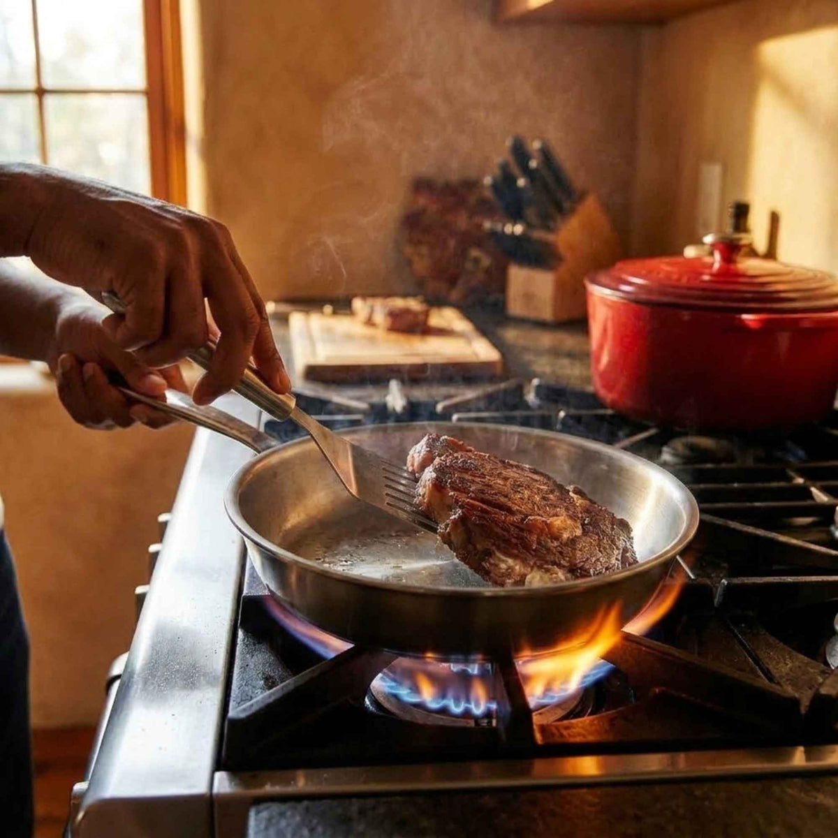 Maestro 5-Ply Stainless Frying Pan