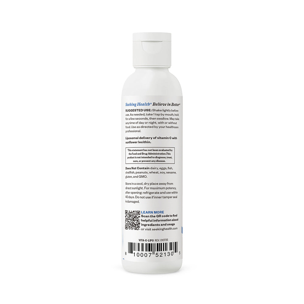 do you refrigerate lipo c Liposomal Vitamin C 5 fl oz (150ml) – Health Ranger Store