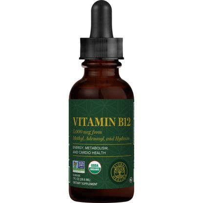 Vitamin B12 5000 mcg 1 fl oz