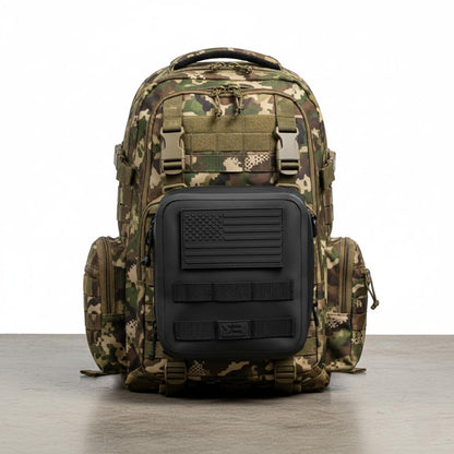 Large Waterproof Submersible Tactical MOLLE Pouch for Hiking, Boating, Tools and Gear. Durable Thermoplastic Design is Compatible with Backpacks, Tactical Belts, Waist Bags and More