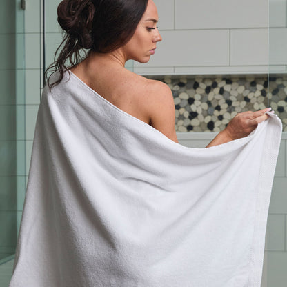 Bamboo 3 Piece Towel Set - White