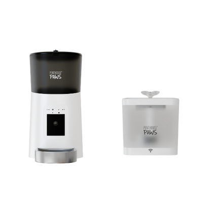 Smart Pet Feeder and Water Fountain Bundle