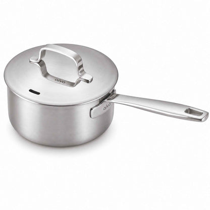 5-Ply Stainless Steel Saucepan with Lid