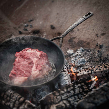 Hammered Carbon Steel Frying Pan