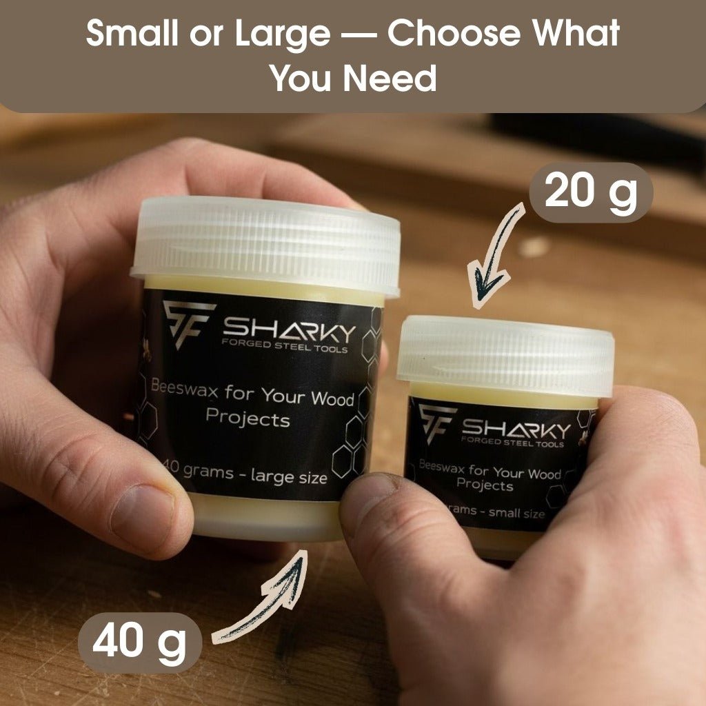 Beeswax Wood Finish – Natural Wood Conditioner for Tool Handles &amp; Carving Projects
