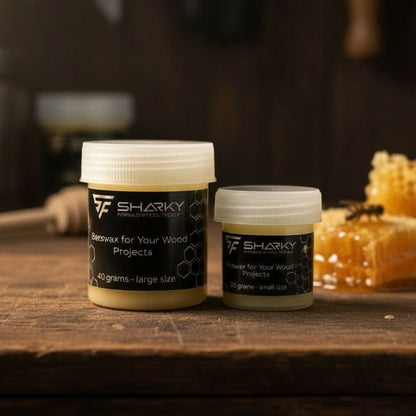 Beeswax Wood Finish – Natural Wood Conditioner for Tool Handles &amp; Carving Projects