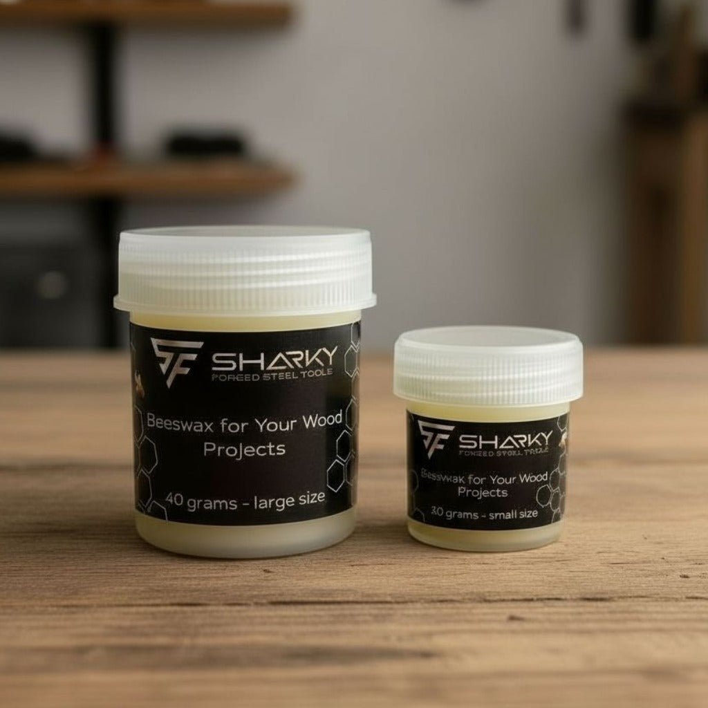 Beeswax Wood Finish – Natural Wood Conditioner for Tool Handles &amp; Carving Projects