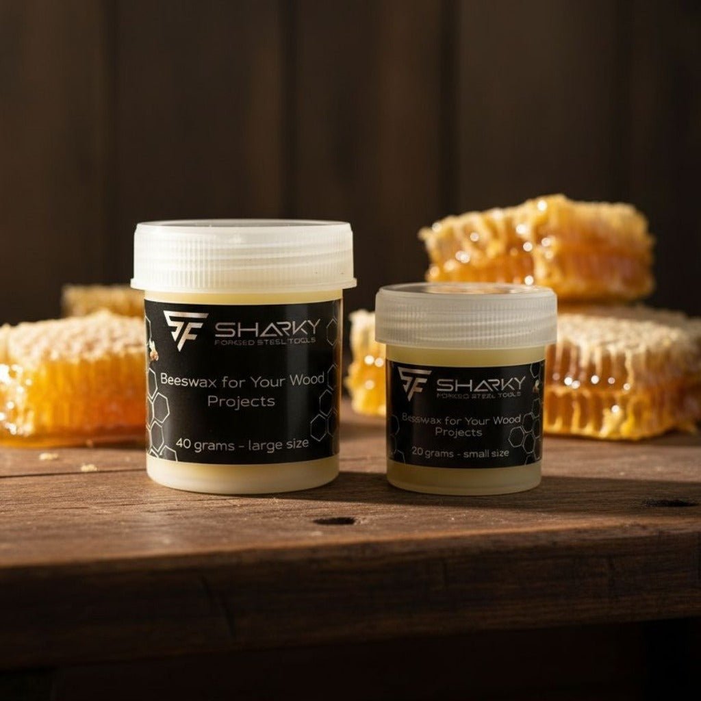 Beeswax Wood Finish – Natural Wood Conditioner for Tool Handles &amp; Carving Projects
