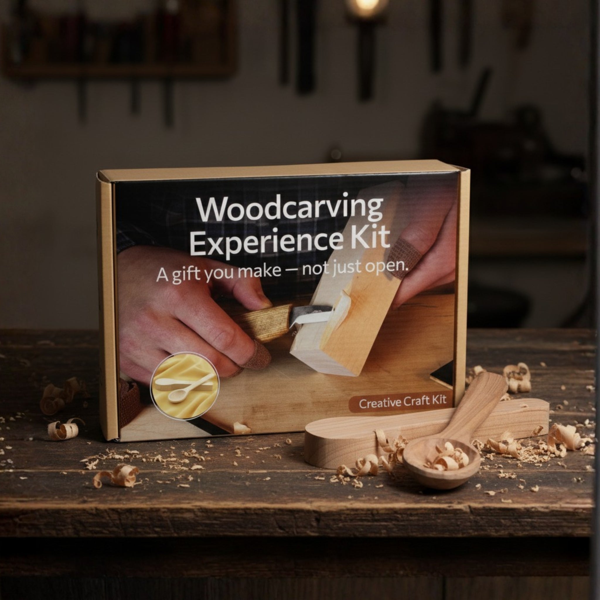Beginner DIY Spoon Carving Kit – Health Ranger Store