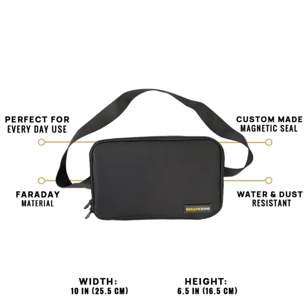 EscapeZone Cross Body Faraday Bag