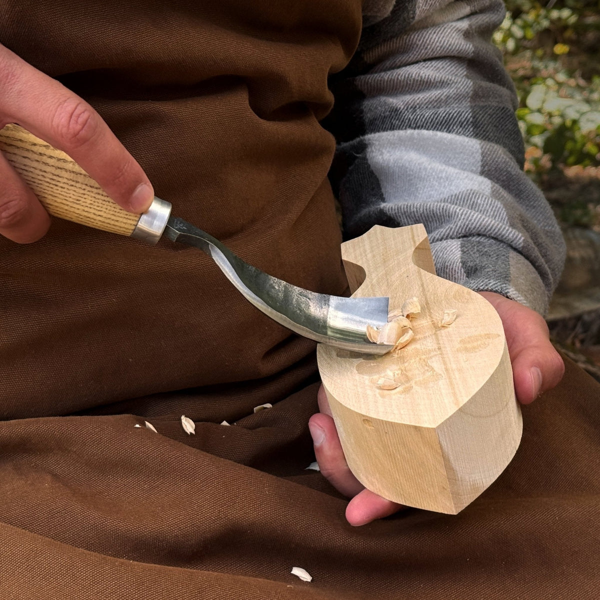 Curved Bowl Gouge, 10 - 45 mm (0.4 - 1.8 inches)