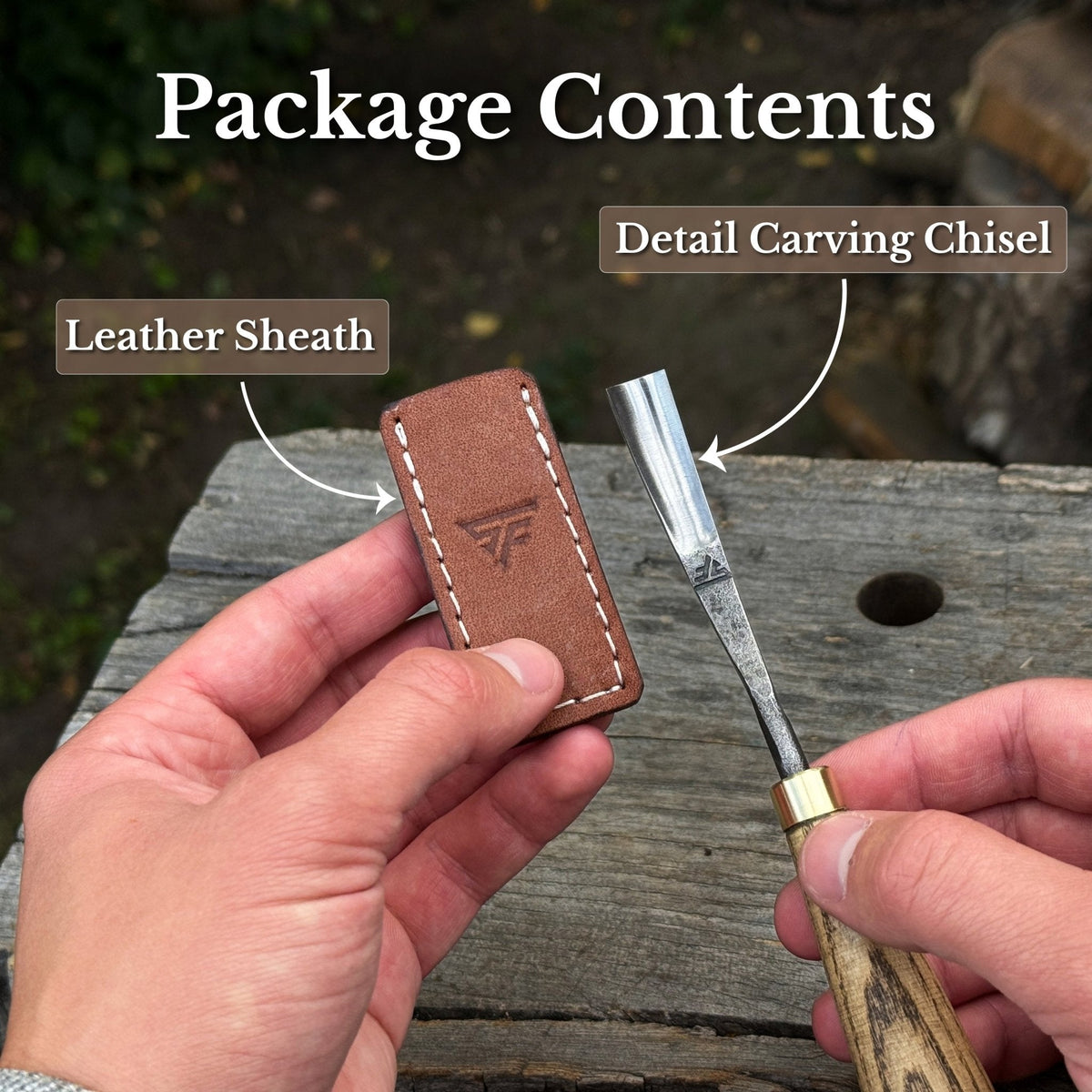 Curved Detail Carving Gouge – 12 mm / 0.47 in