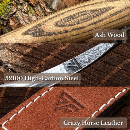 Curved Detail Carving Gouge – 12 mm / 0.47 in