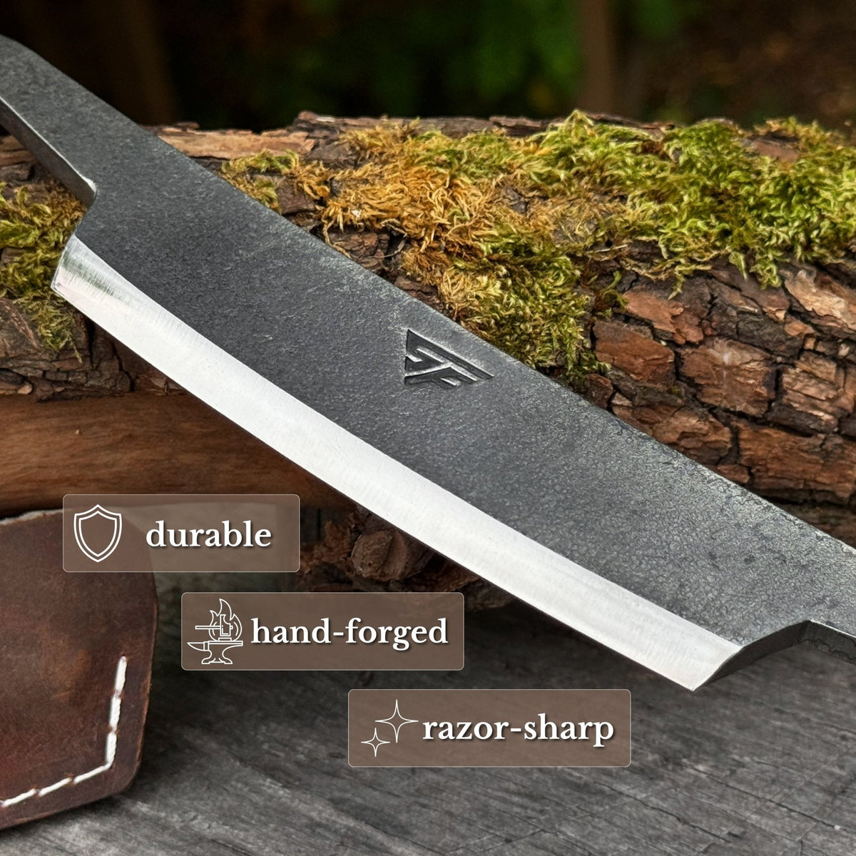 Curved Draw Knife (Push/Pull Shave), 10.5 cm (4.1 inch) Cutting Edge