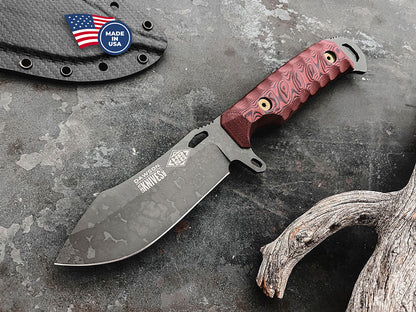 Mass Ratio Bushcrafting Knife WS