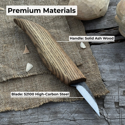 Detail Knife for Wood Carving, 4 cm (1.57 inches)