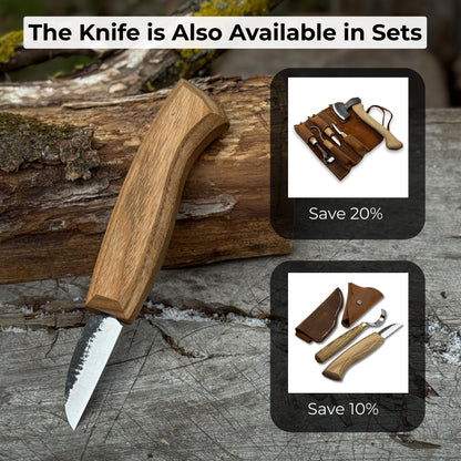 Detail Wood Carving Knife, Blade 5 cm (1.97 inches)