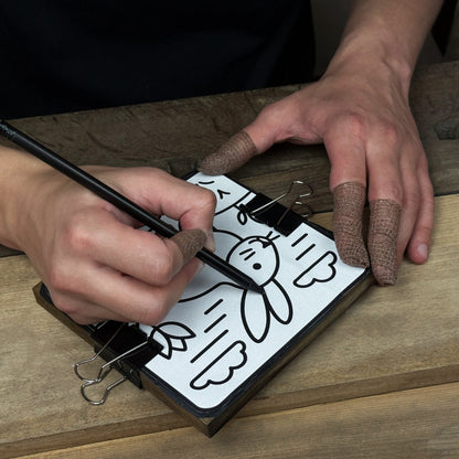 DIY Bunny Carving Kit – Wood Art Set with V-Chisel &amp; Video Guide