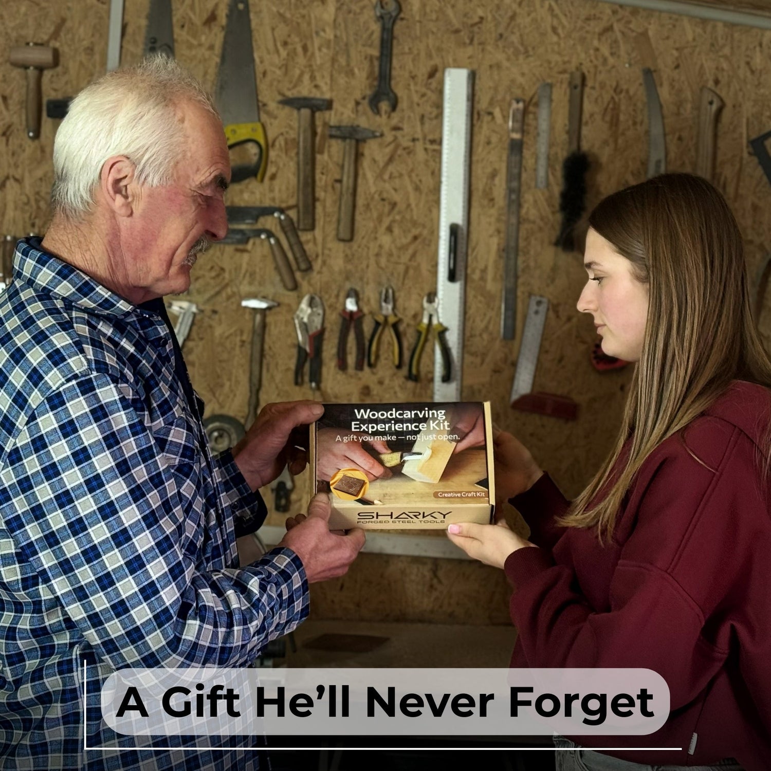 DIY Bunny Carving Kit – Wood Art Set with V-Chisel &amp; Video Guide