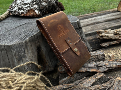 FST 2 Pocket Leather Tool Case