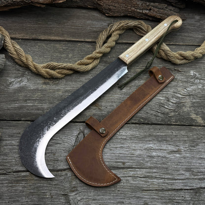 Hand-Forged Bushcraft Knife, 27 cm (10.6 inches)