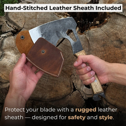 Hand-Forged Camping (Chopping) Axe, 0.6 kg (1.32 Ibs)