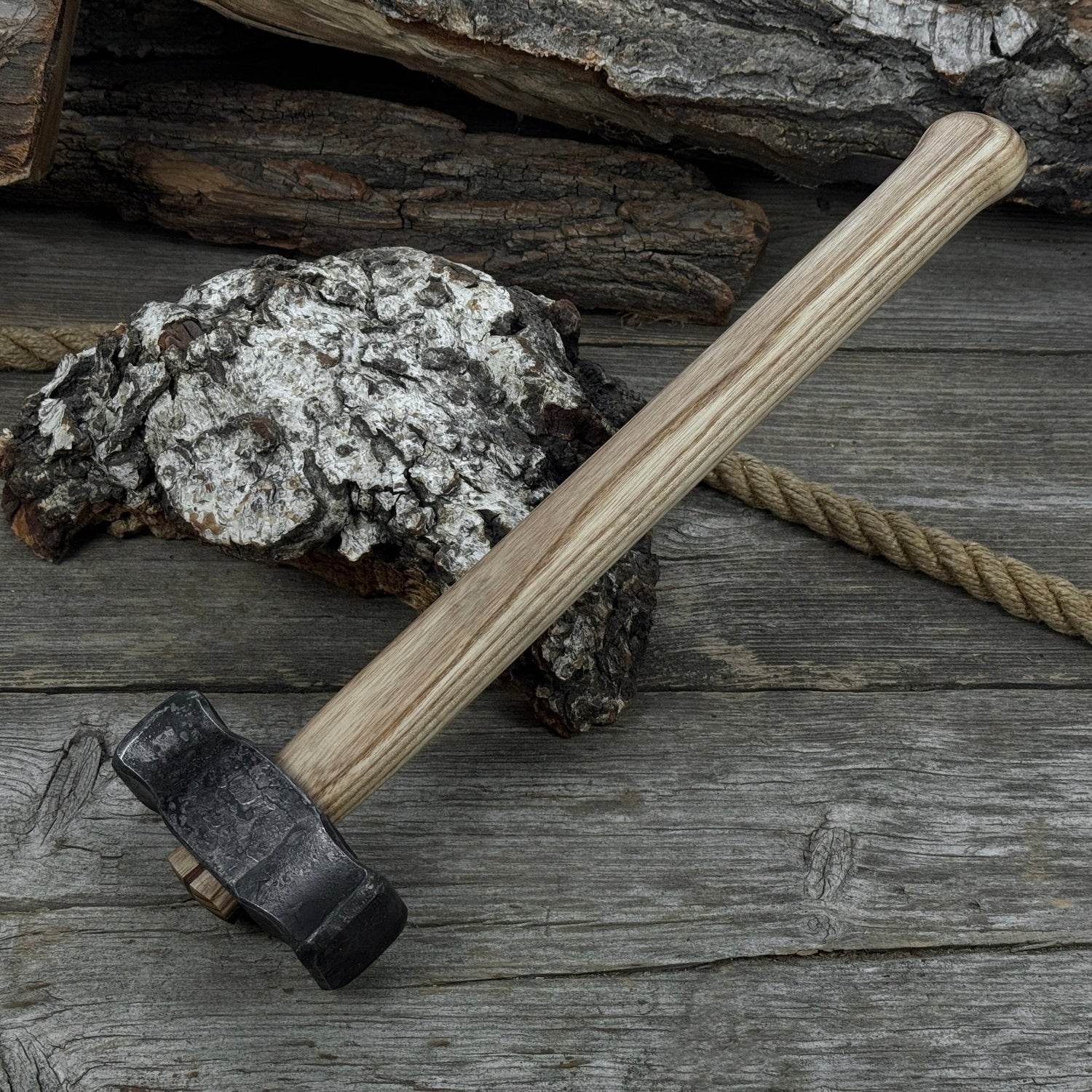 Hand-Forged Double Blacksmith&