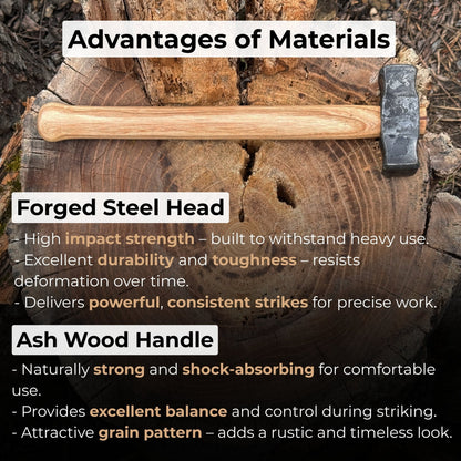 Hand-Forged Double Blacksmith&