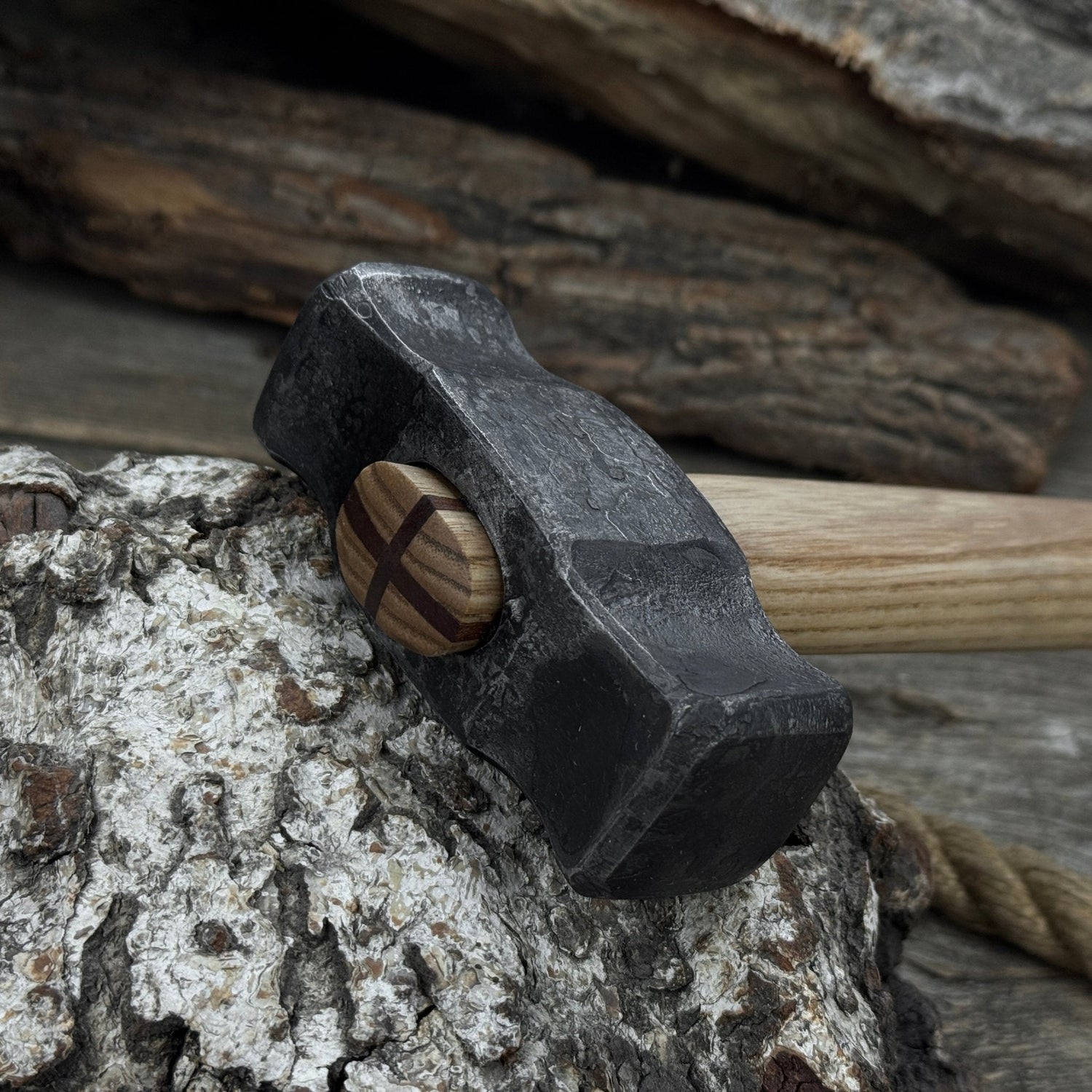 Hand-Forged Double Blacksmith&