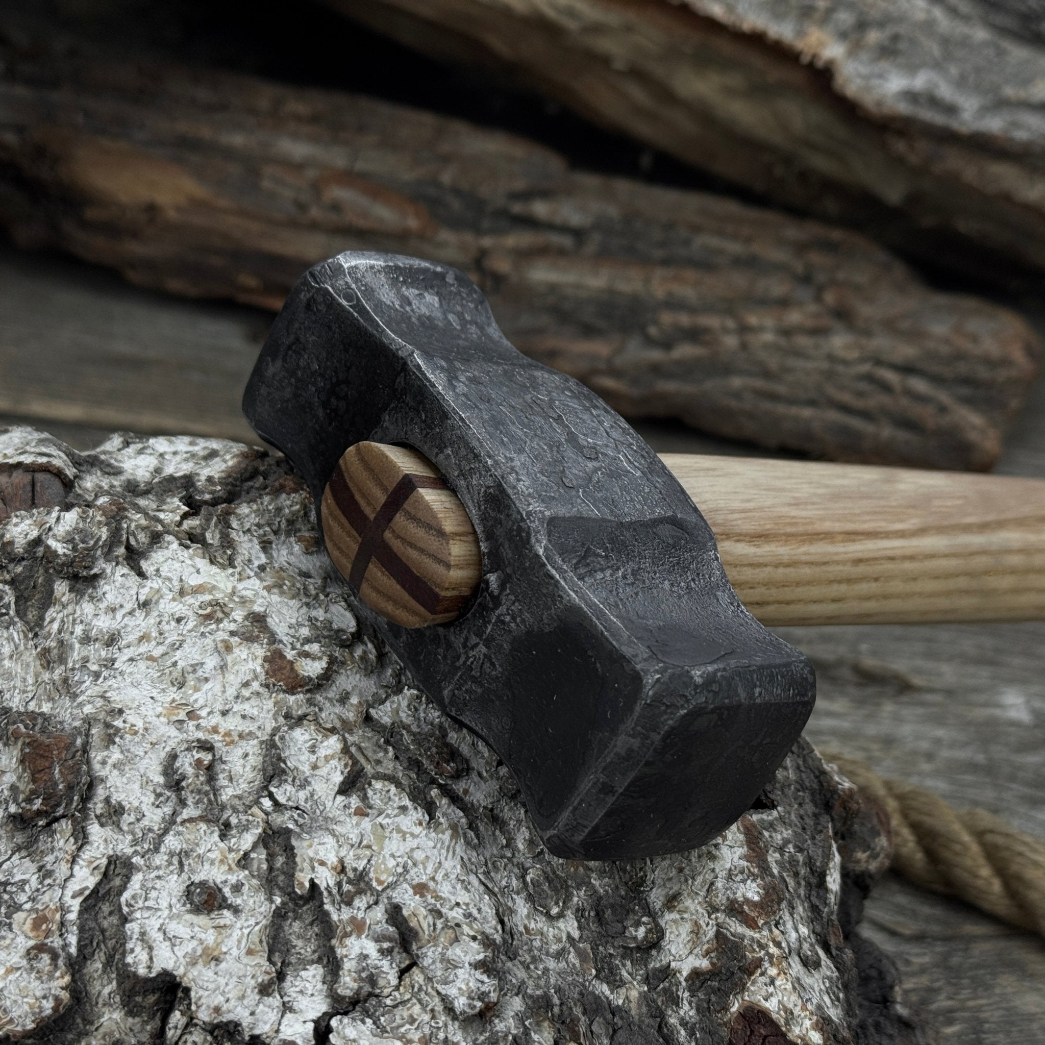 Hand-Forged Double Blacksmith&