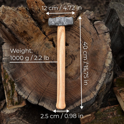 Hand-Forged Double Blacksmith&