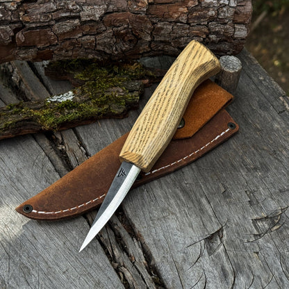 Hand-Forged Sloyd Knife, 7.5 cm (2.95 inches)