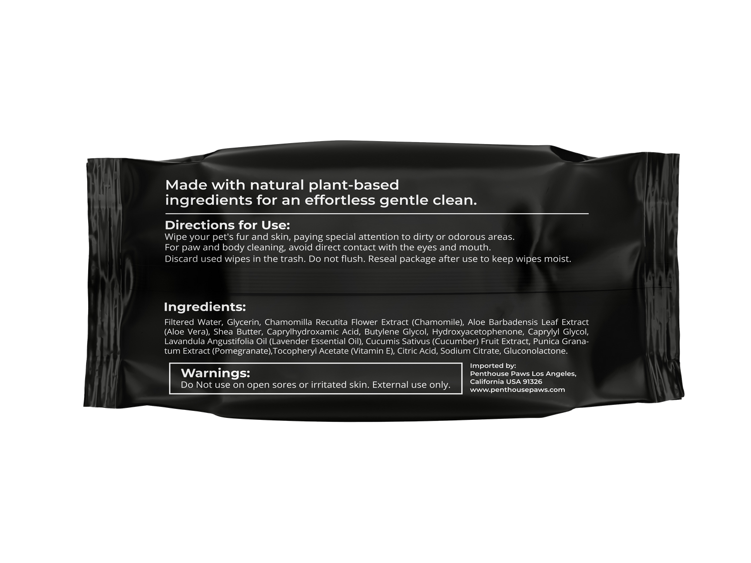 Paws &amp; Body Pet Wipes