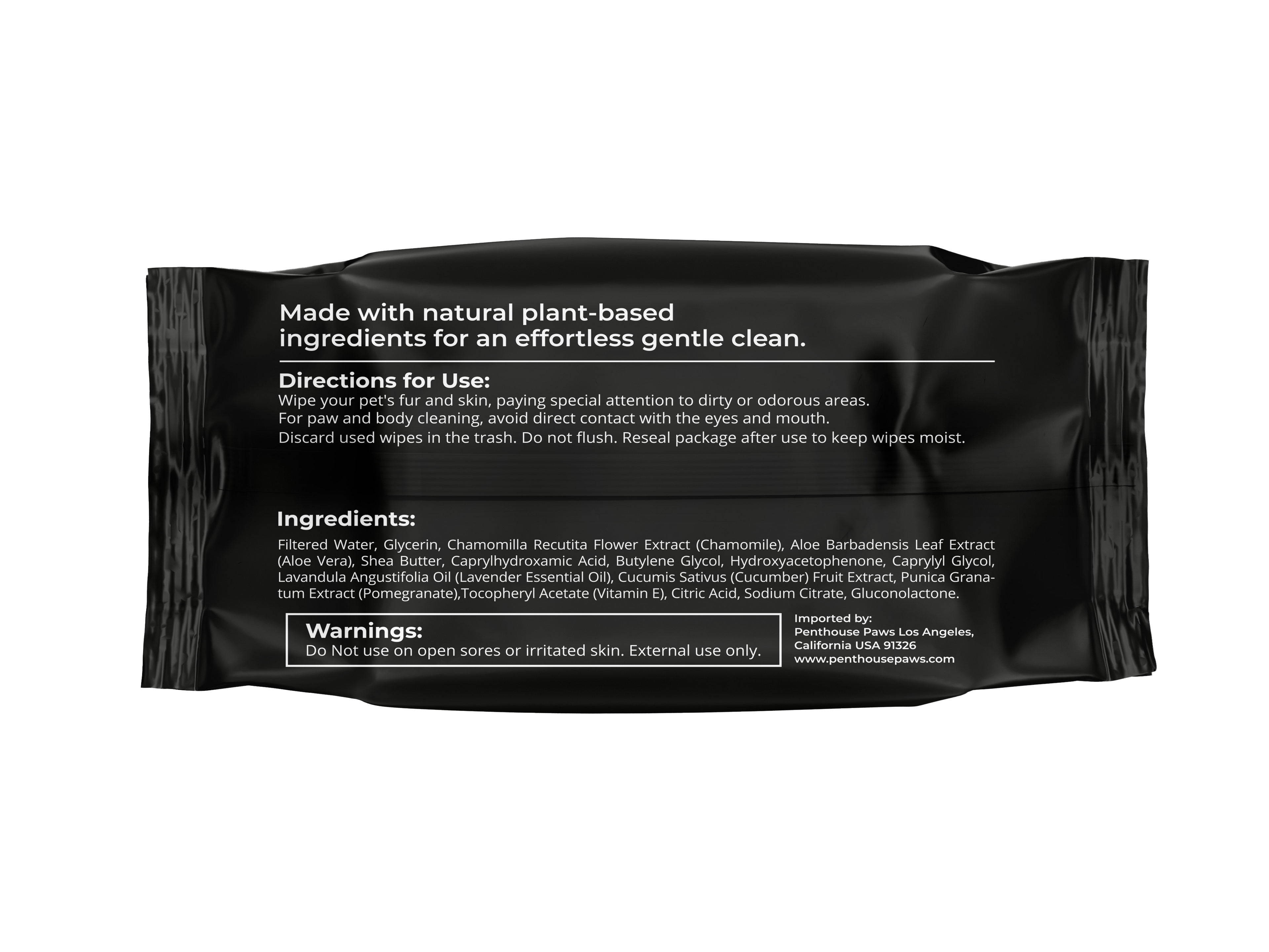 Paws &amp; Body Pet Wipes